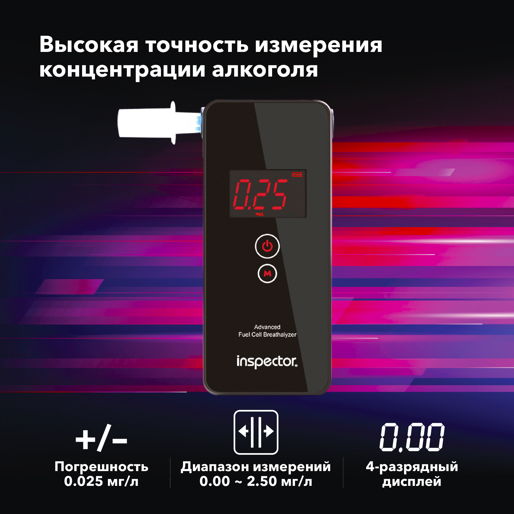 Алкотестер Inspector AT750 Алкотестер Inspector AT750