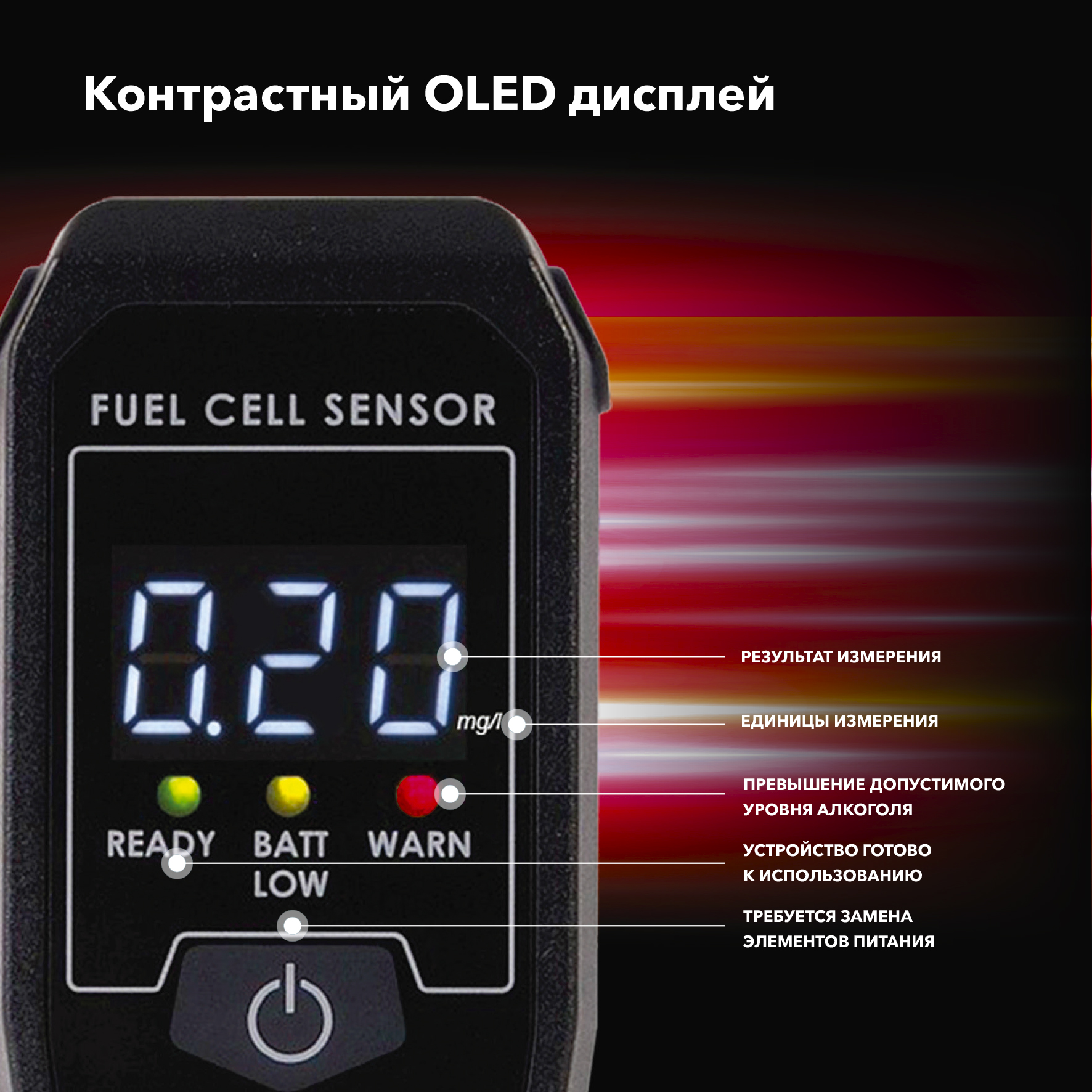 Алкотестер Inspector AT550 Алкотестер Inspector AT550